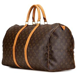 Louis Vuitton-LOUIS VUITTON Bags T.  Leather-Brown
