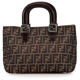 Fendi-FENDI Handbags T.  Leather-Brown