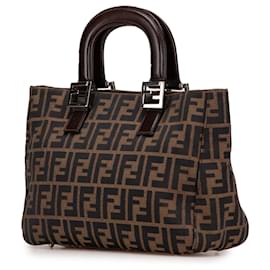 Fendi-FENDI Handbags T.  Leather-Brown