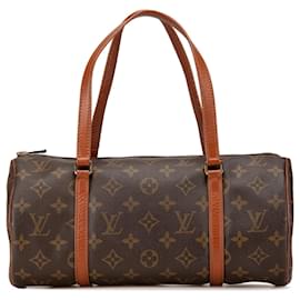 Louis Vuitton-LOUIS VUITTON Handbags T.  Leather-Brown