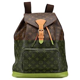 Louis Vuitton-LOUIS VUITTON Backpacks T.  Leather-Brown