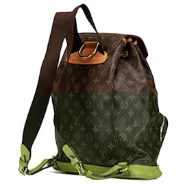 Louis Vuitton-LOUIS VUITTON Backpacks T.  Leather-Brown