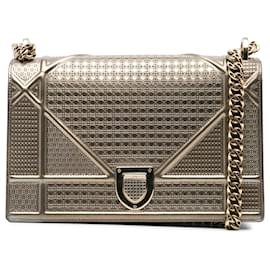 Dior-DIOR Handbags T.  Leather-Golden