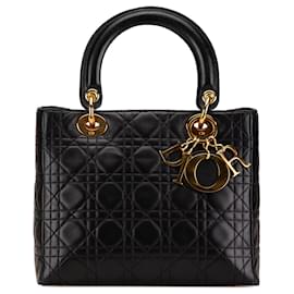 Dior-DIOR Handbags T.  Leather-Black