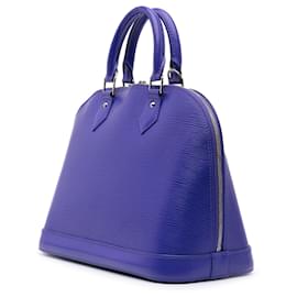 Louis Vuitton-LOUIS VUITTON Handbags T.  Leather-Purple