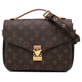 Louis Vuitton-LOUIS VUITTON Handbags T.  Leather-Brown