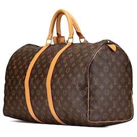 Louis Vuitton-LOUIS VUITTON Bags T.  Leather-Brown
