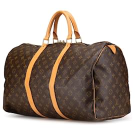 Louis Vuitton-LOUIS VUITTON Bags T.  Leather-Brown