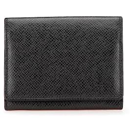 Louis Vuitton-Bolsas, carteiras e estojos LOUIS VUITTON T. Couro-Preto