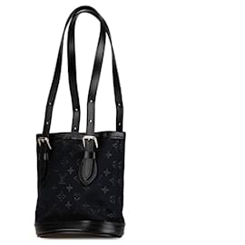Louis Vuitton-LOUIS VUITTON Handbags T.  Leather-Black