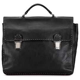 Fendi-FENDI Bags T.  Leather-Black