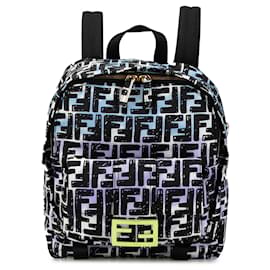 Fendi-FENDI Backpacks T.  Cloth-Blue