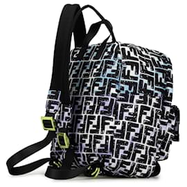 Fendi-FENDI Backpacks T.  Cloth-Blue