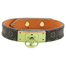 Louis Vuitton-LOUIS VUITTON Bracelets T.  Cloth-Brown