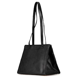 Chanel-CHANEL Handbags T.  Leather-Black