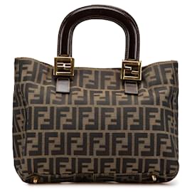 Fendi-FENDI Handbags T.  Leather-Brown