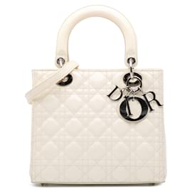 Dior-DIOR Handbags T.  Leather-White