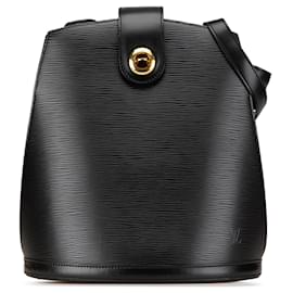 Louis Vuitton-LOUIS VUITTON Handbags T.  Leather-Black