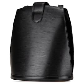 Louis Vuitton-LOUIS VUITTON Handbags T.  Leather-Black