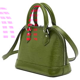 Louis Vuitton-LOUIS VUITTON Handbags T.  Leather-Red