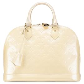 Louis Vuitton-LOUIS VUITTON Handbags T.  Leather-White