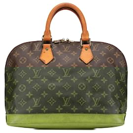 Louis Vuitton-LOUIS VUITTON Handbags T.  Leather-Brown