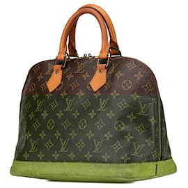 Louis Vuitton-LOUIS VUITTON Handbags T.  Leather-Brown
