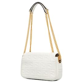 Fendi-FENDI Handbags T.  Leather-White