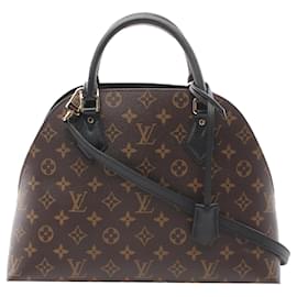 Louis Vuitton-LOUIS VUITTON Handbags T.  Leather-Brown