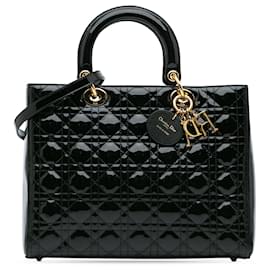 Dior-DIOR Handbags T.  Leather-Black