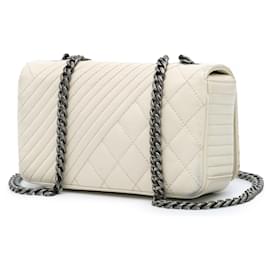 Chanel-CHANEL Handbags T.  Leather-White