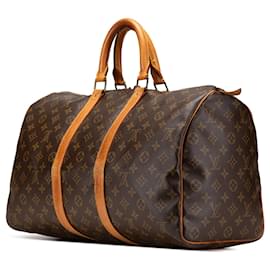 Louis Vuitton-LOUIS VUITTON Bags T.  Leather-Brown