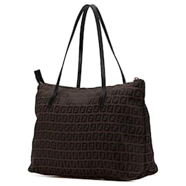 Fendi-FENDI Handbags T.  Leather-Brown