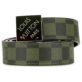 Louis Vuitton-LOUIS VUITTON Belts T.  Leather-Brown