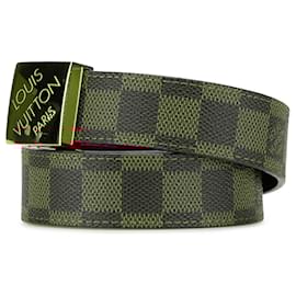 Louis Vuitton-LOUIS VUITTON Belts T.  Leather-Brown