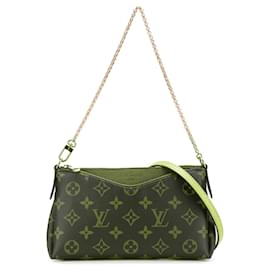 Louis Vuitton-LOUIS VUITTON Handbags T.  Leather-Brown