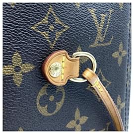 Louis Vuitton-Louis Vuitton Neverfull MM Tote Bag-Brown