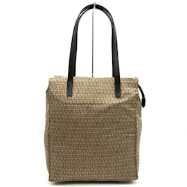 Fendi-Fendi Micro Zucchino Tote Bag-Beige