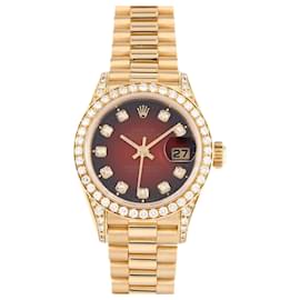 Rolex-Rolex Datejust-Dark red