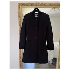 Chanel-Coats-Black