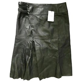 Isabel Marant Lederrock Schwarz