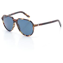 Christian Dior-Dior Essential AI Sunglasses Brown Plastic-Brown