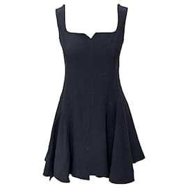 Alexander Mcqueen-Alexander McQueen A-line Mini Dress - '10s-Black