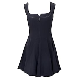 Alexander Mcqueen-Alexander McQueen A-line Mini Dress - '10s-Black