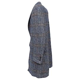 Etro-Manteau en laine à carreaux Etro - années 20-Multicolore