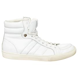 Moncler-Moncler Lyon High Top Sneakers - '10s-White