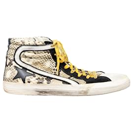 Golden Goose-Golden Goose Printed Snakeskin Sneakers - '10s-Multiple colors