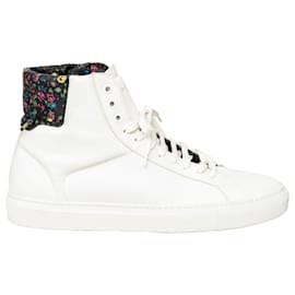 Givenchy-Givenchy Leather High Top Sneakers - '10s-White