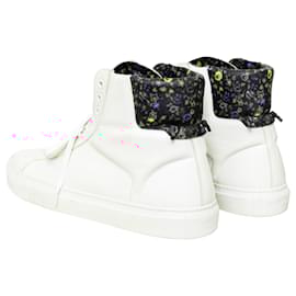 Givenchy-Givenchy Leather High Top Sneakers - '10s-White