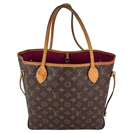 Louis Vuitton-Bolsa tote Monogram Neverfull MM da Louis Vuitton-Marrom